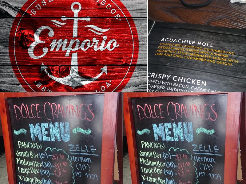 Emporio Sushi & Mariscos Menu