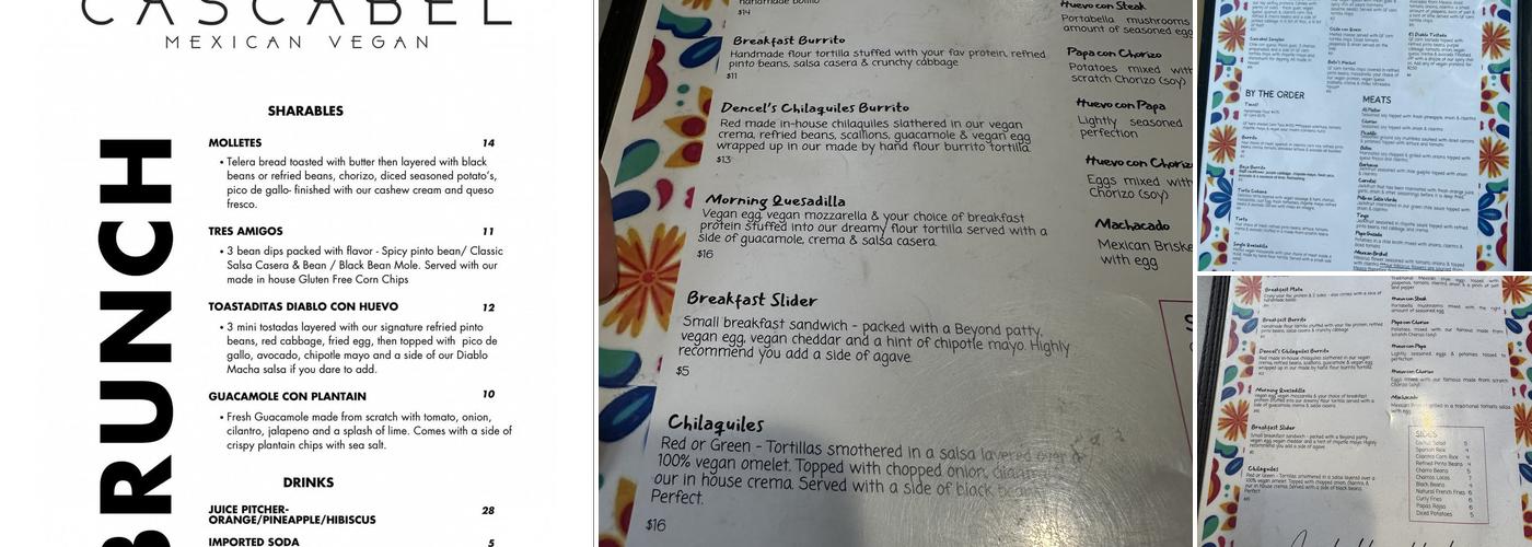 Cascabel Menu