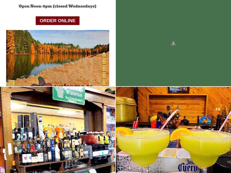 Nacho's Mexican Grill Tomahawk Menu