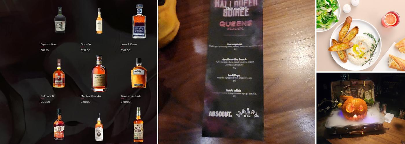 Queens Eleven Menu