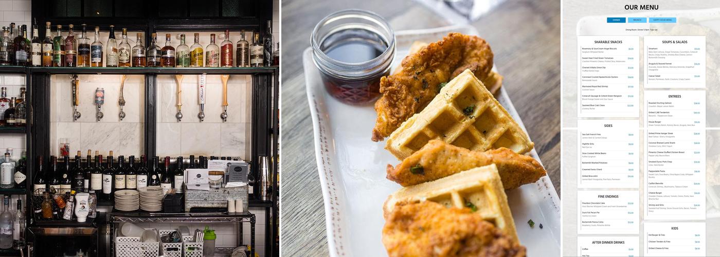 Farrelly's Southern Bar and Kitchen Menu