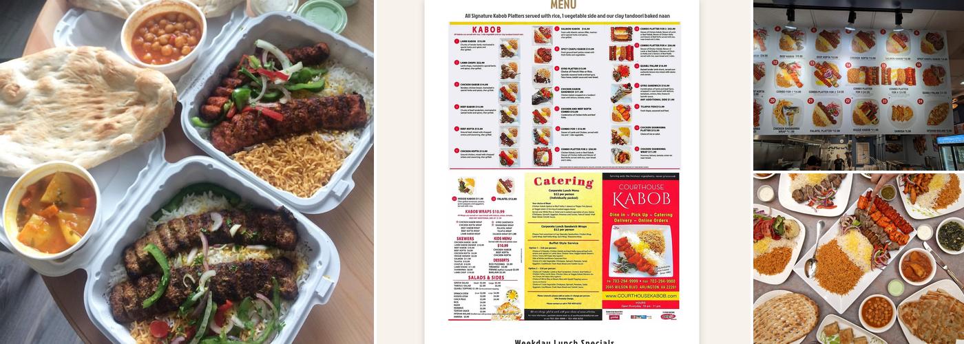 Courthouse Kabob Menu