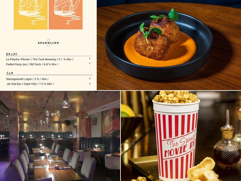 Spanglish Wynwood - Restaurant & Cocktail Bar Menu