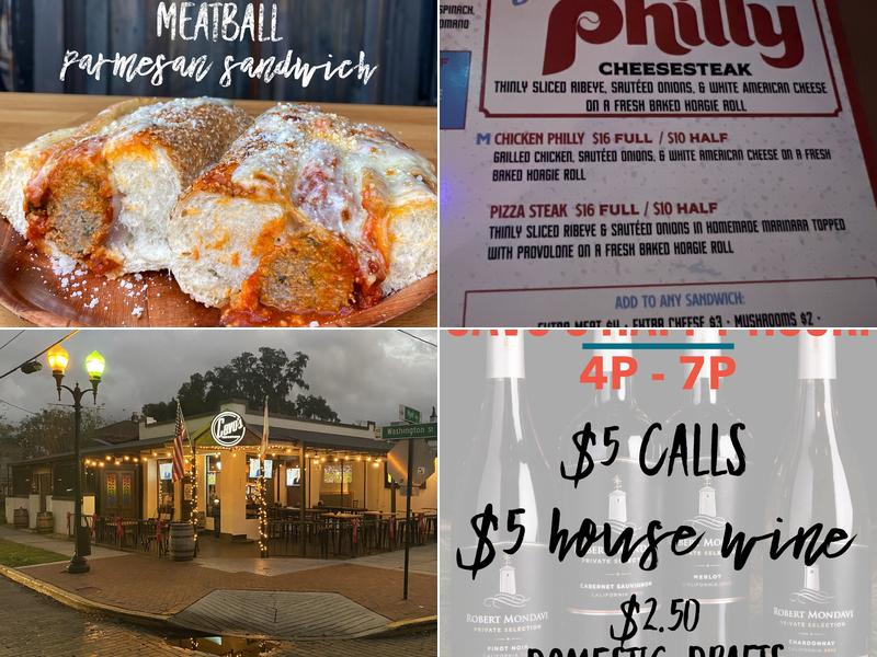 Cavo's Bar & Kitchen Menu