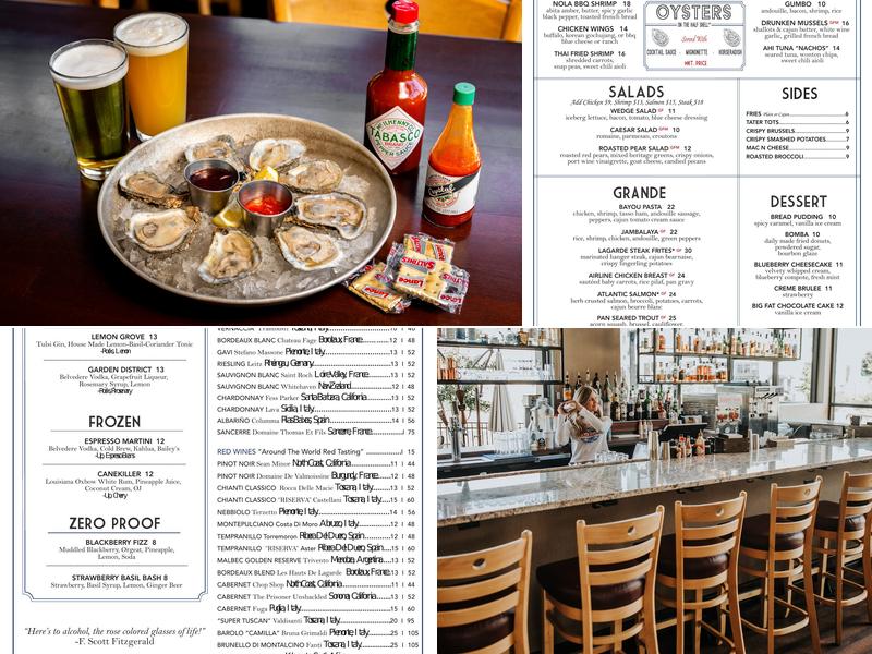 Lagarde American Eatery - Chamblee Menu