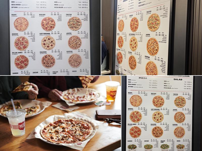 MOD Pizza Menu