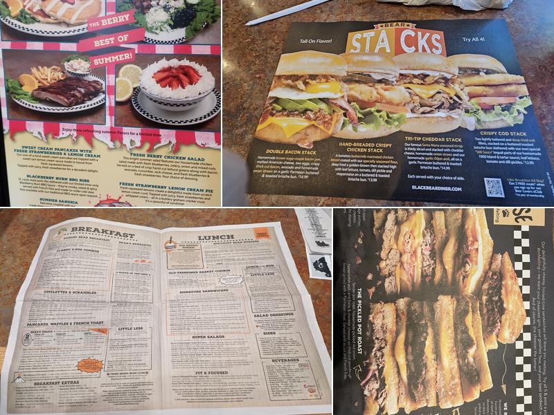 Black Bear Diner Independence Menu