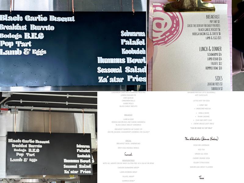 Beet Box Menu
