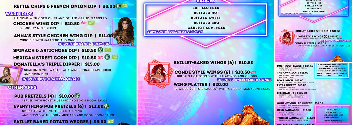 Roar Menu