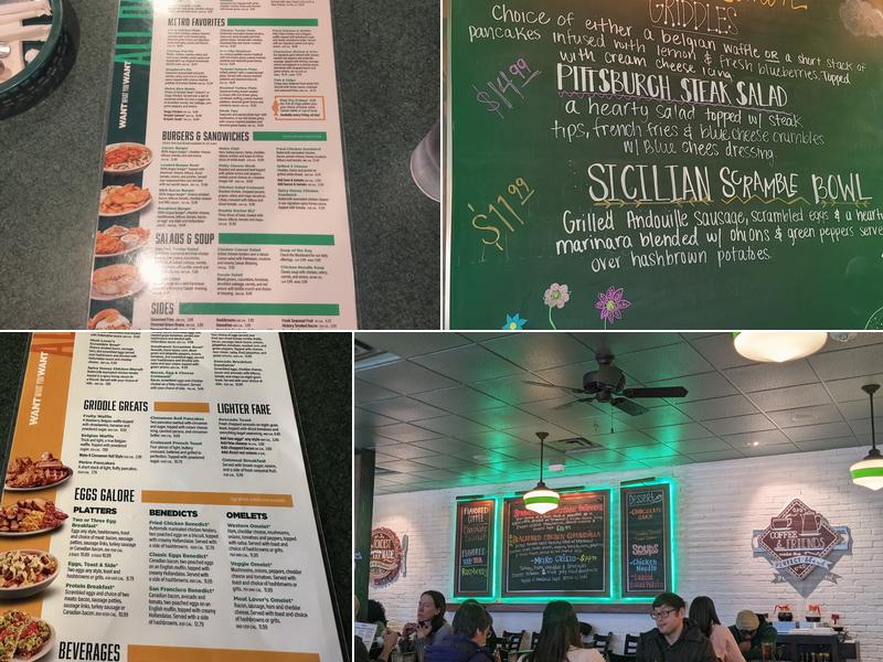 Metro Diner Menu