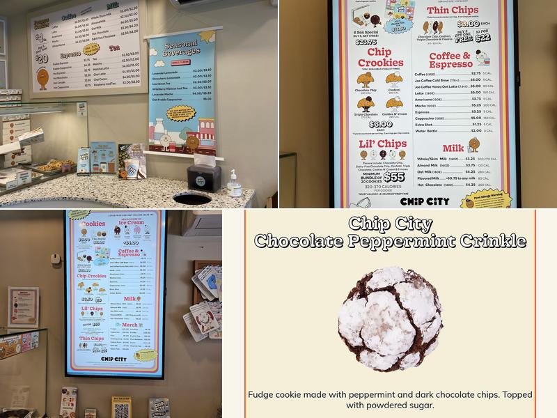 Chip City Menu