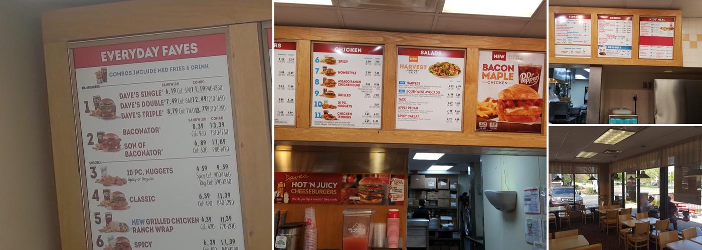 Wendy's Menu