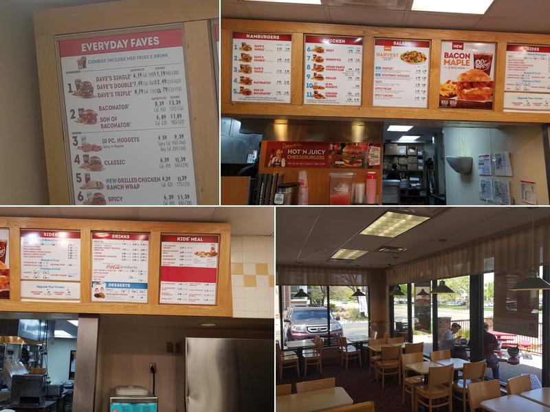 Wendy's Menu