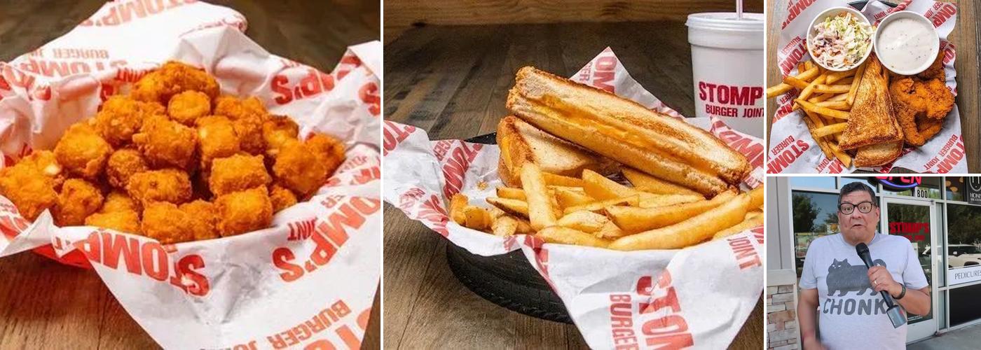 Stomp's Burger Joint Webster Menu