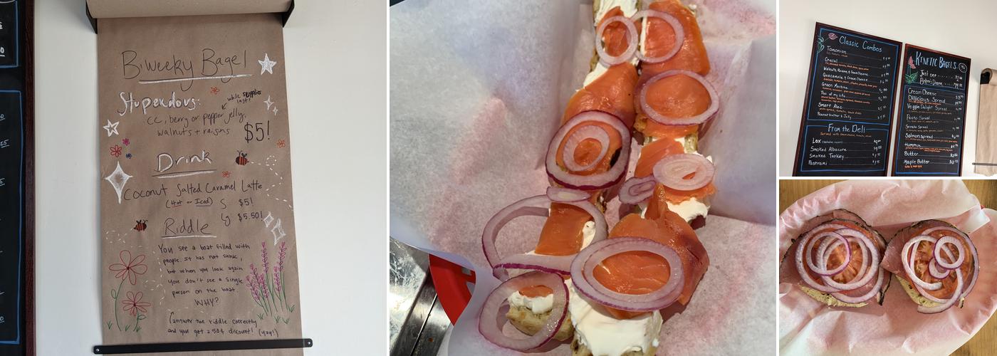Kinetic Bagel Institute Menu