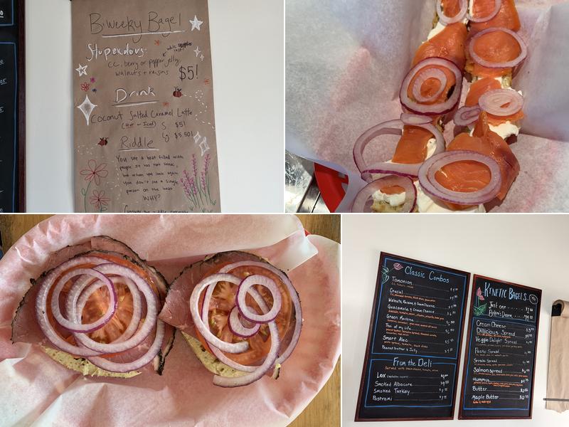 Kinetic Bagel Institute Menu