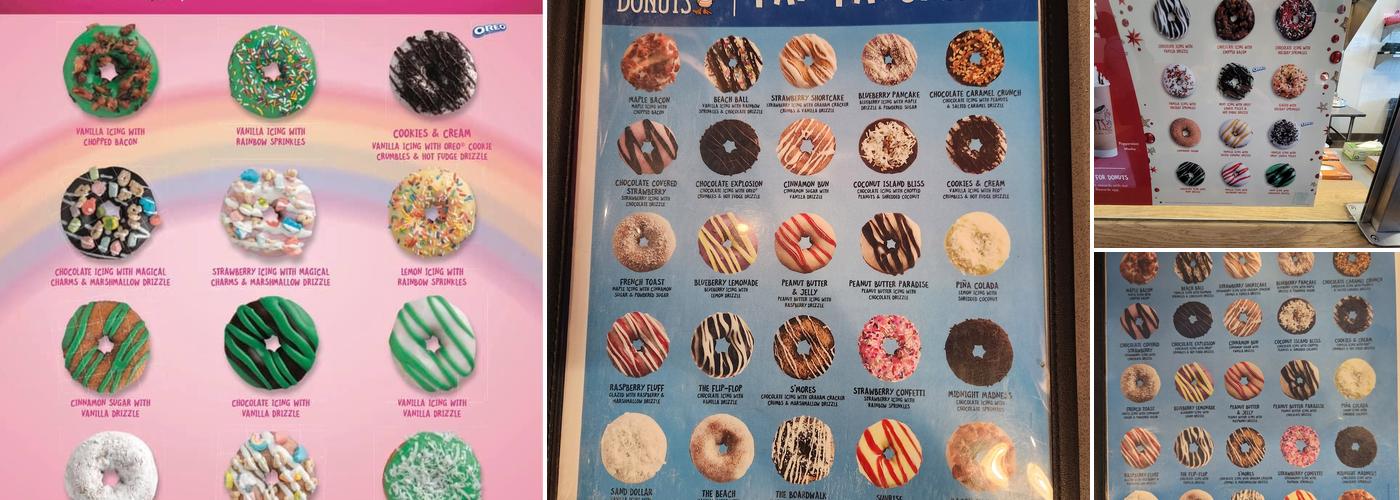 Duck Donuts Menu