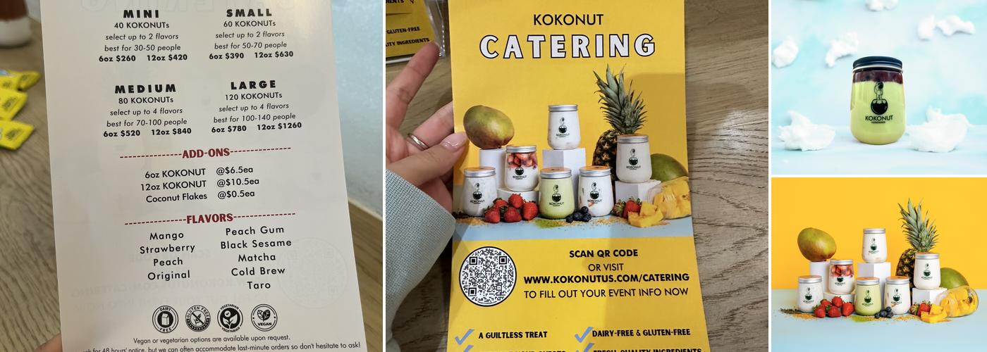 KOKONUT (Flagship Store) Menu