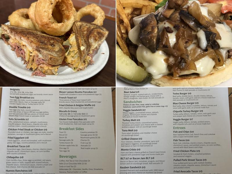 The Twins Restaurant Menu