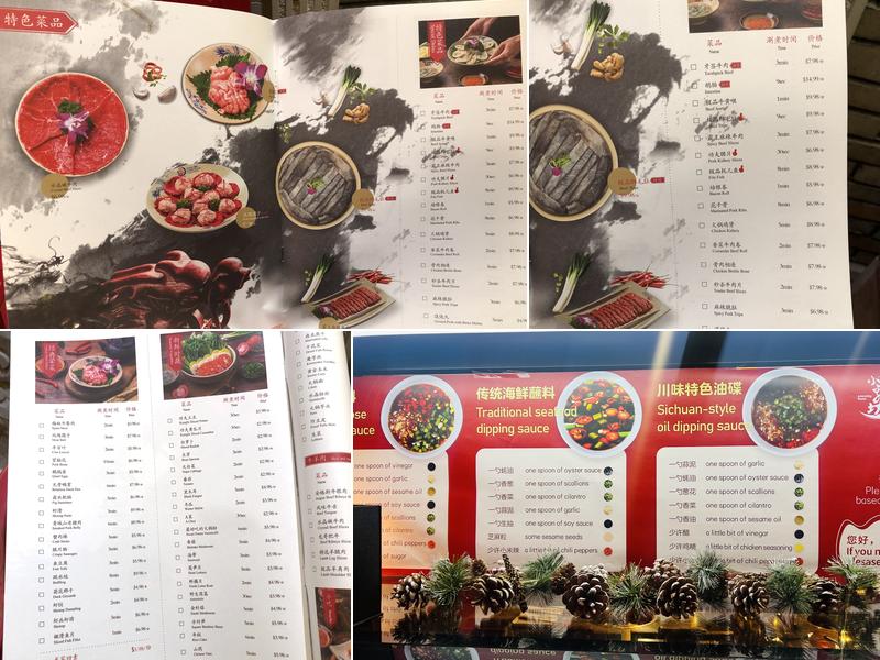 Xiaolongkan Hot Pot Menu