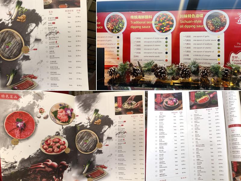 Xiaolongkan Hot Pot Menu