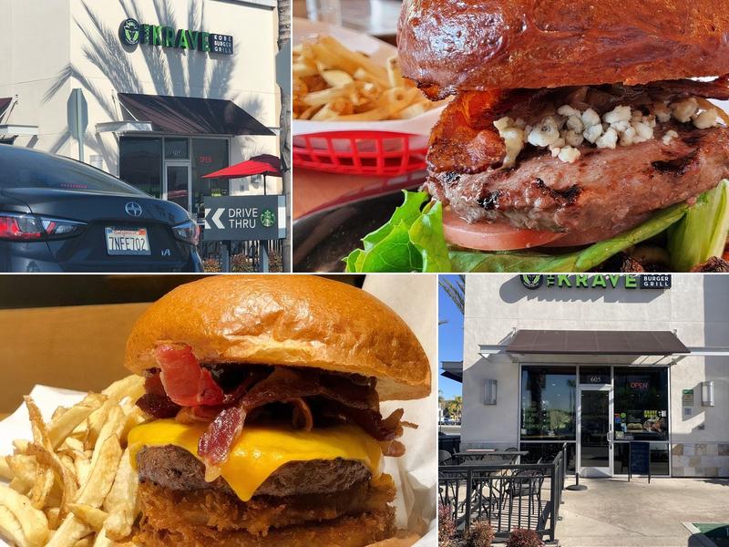 Krave kobe burger grill