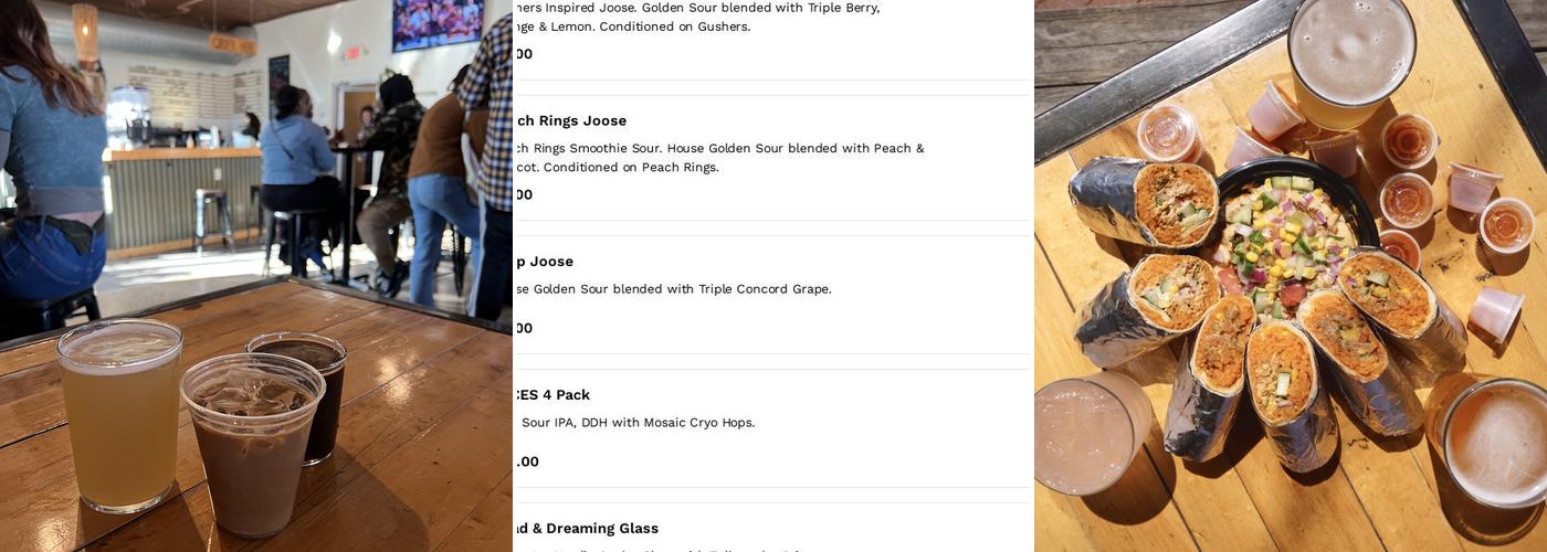 Rake Beer Project Menu