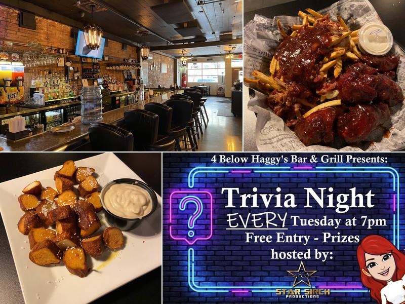 4 Below Haggy's Bar and Grill