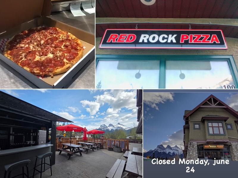 Red Rock Pizza Canmore 1005 Cougar Creek Dr #100, Canmore