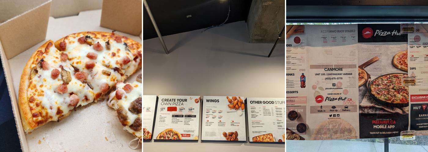 Pizza Hut Canmore Menu