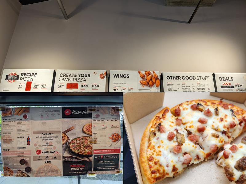 Pizza Hut Canmore Menu