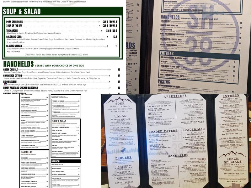 State House Menu