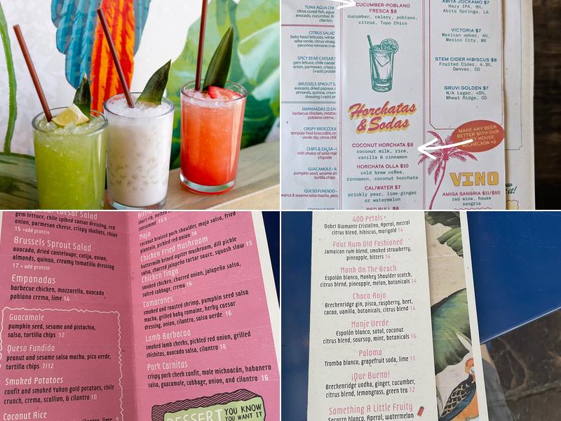 Mister Oso RiNo Menu