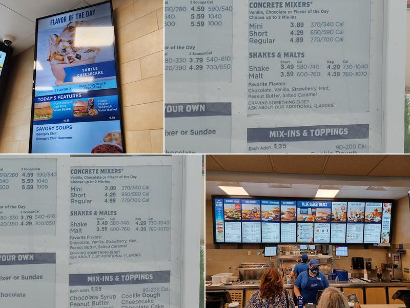 Culver’s Menu