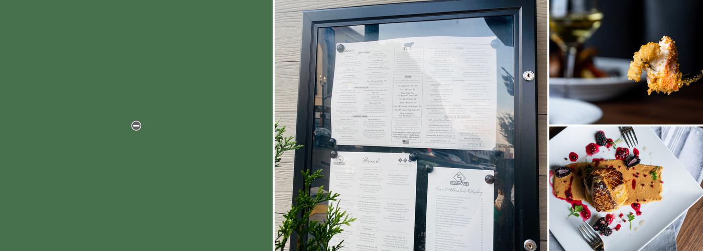 E3 Chophouse Menu