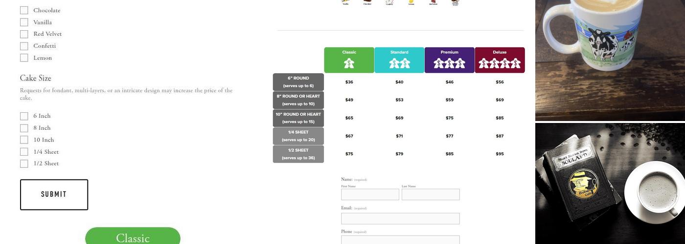 Protagonist Cafe Menu