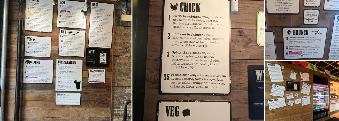 Velvet Taco Menu