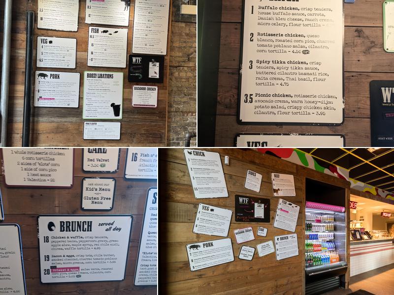 Velvet Taco Menu