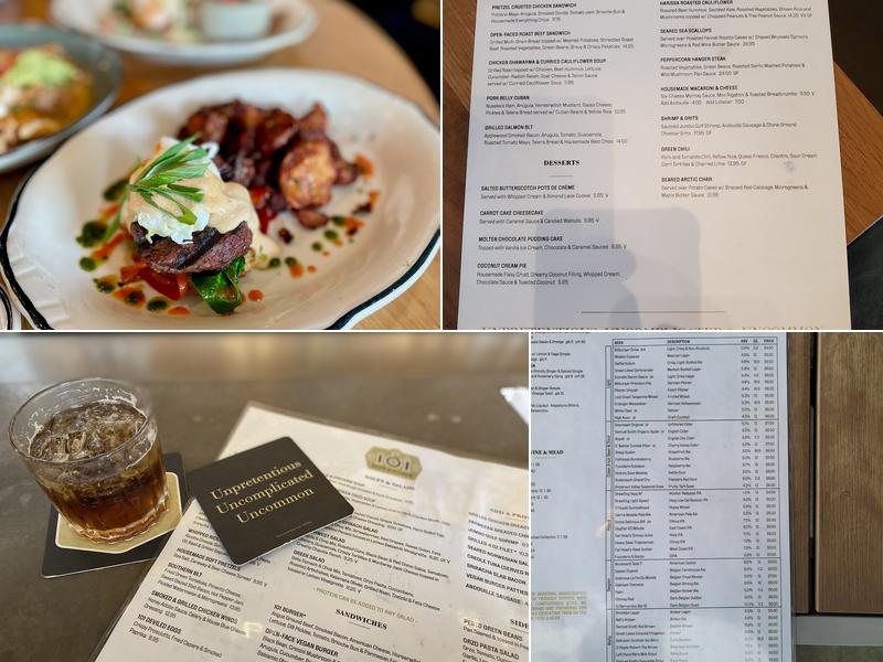 101 Beer Kitchen Menu