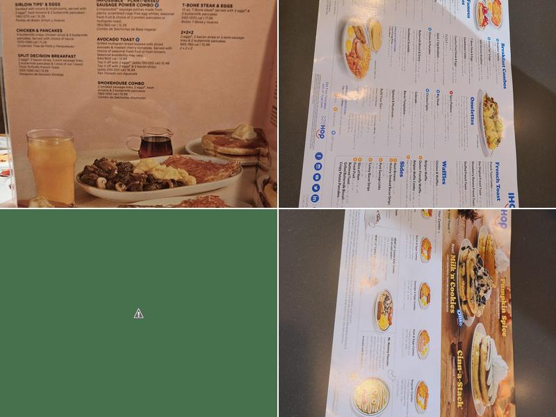 IHOP Menu