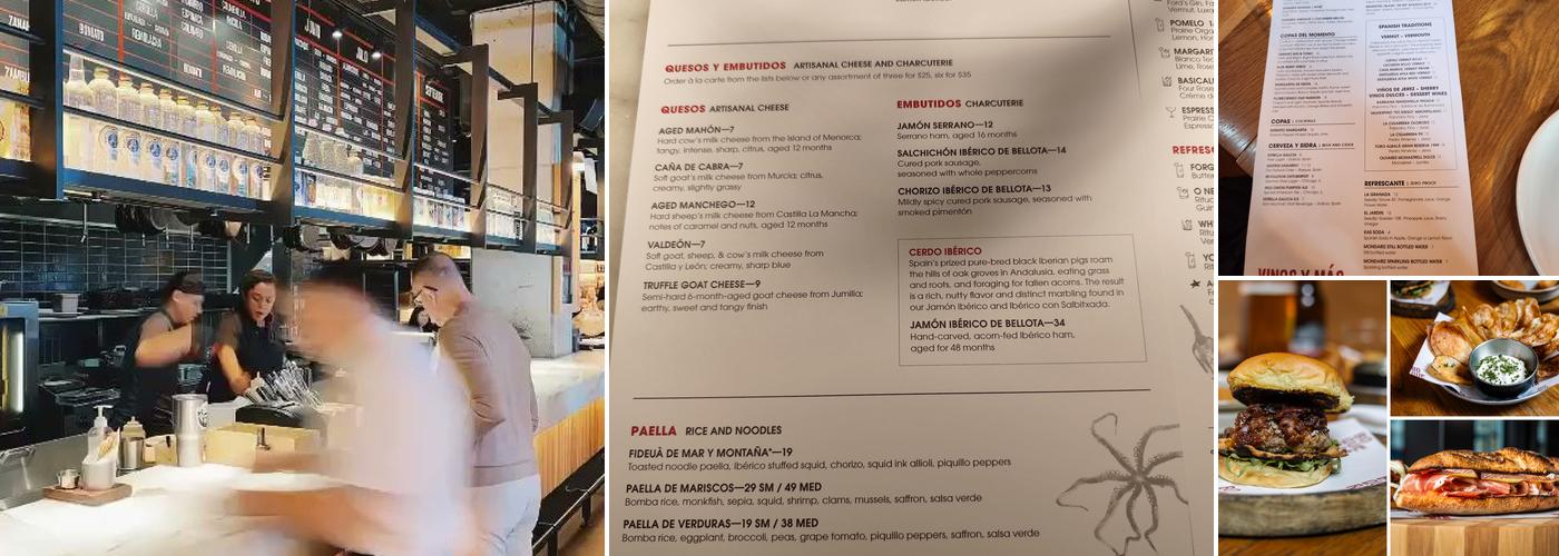 Boqueria Fulton Market Menu