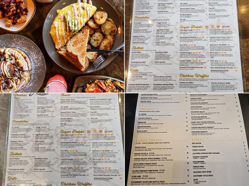 Avenue Brunch House Menu
