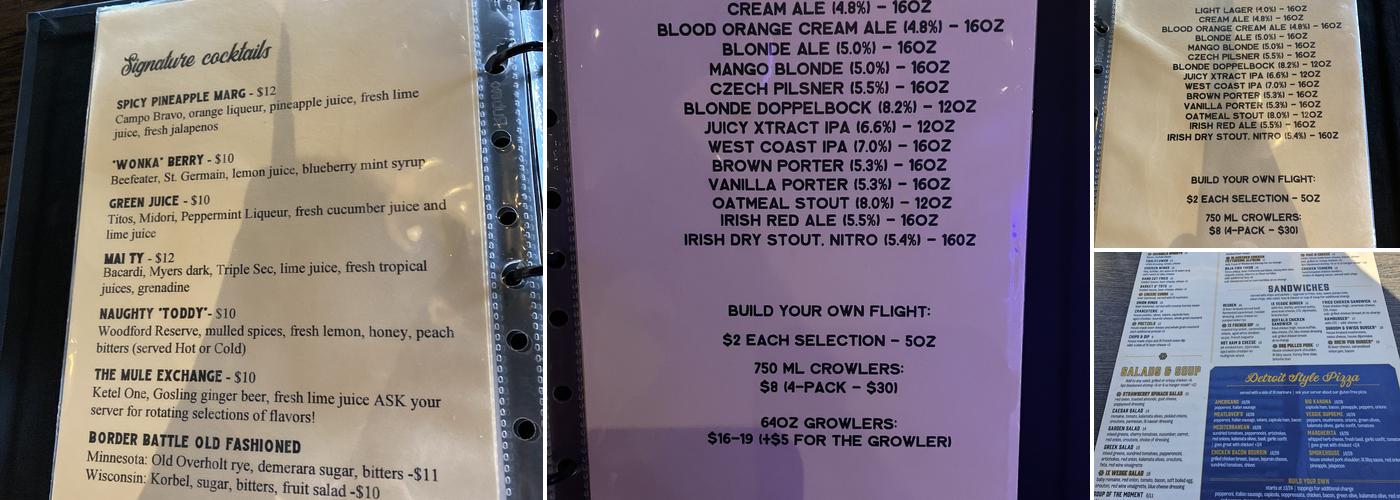 Iron Exchange Menu