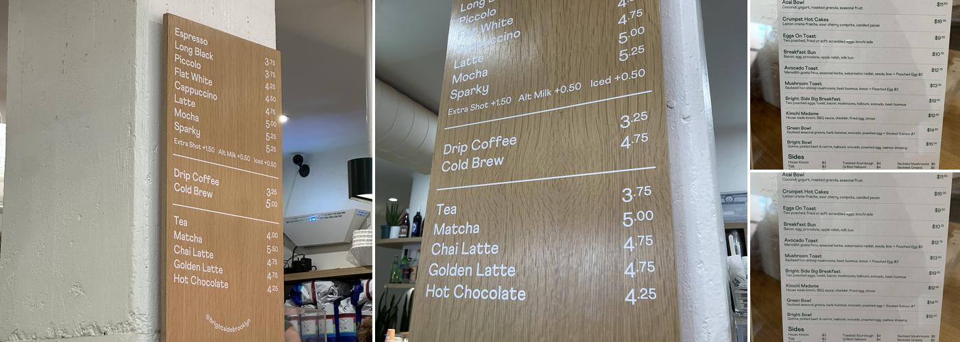 Bright Side Menu