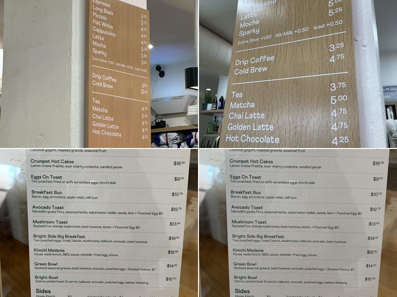 Bright Side Menu