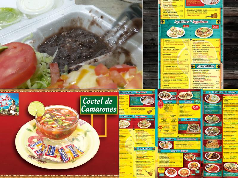 Cielito Lindo Menu