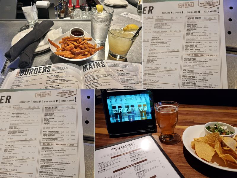 Yard House Menu