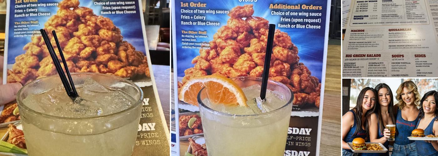 BoomerJack's Grill Menu