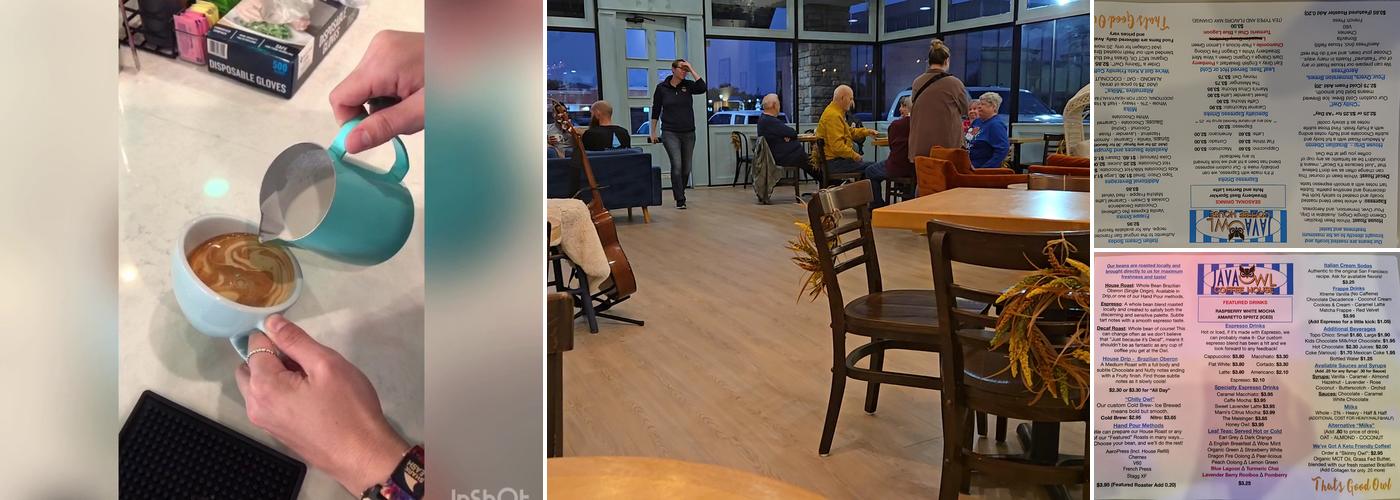 Java Owl Coffee House Menu