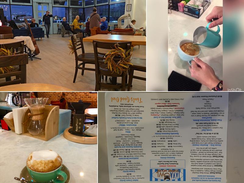 Java Owl Coffee House Menu